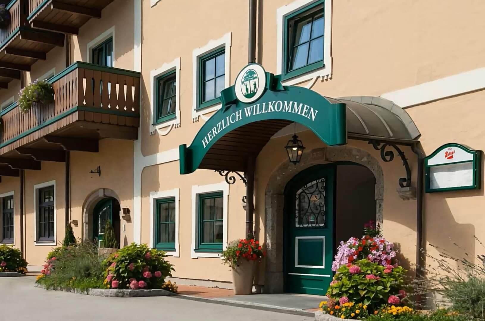 Exterior view of Der Jägerwirt in Bergheim